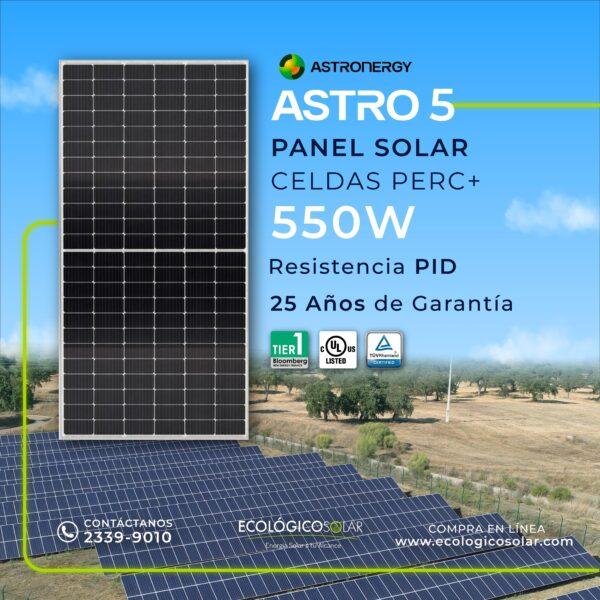 ASTRO550WM - Panel Astronergy de 550W - Tier 1