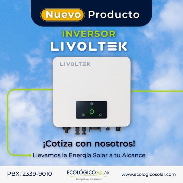 LIVO5KW - NUEVO PRODUCTO Inversor Livoltek GT1-5KW - 220V AC Monofasico