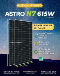 Panel Solar N7 de Astronergy Energía solar Guatemala