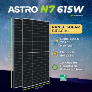 Panel Solar N7 de Astronergy Energía solar Guatemala