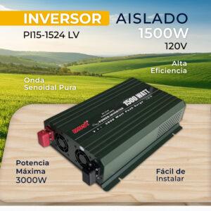 Inversor Solar Aislado MUSTPI1524 Guatemala