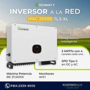 Inversor Growatt Guatemala MAC TL3 XL