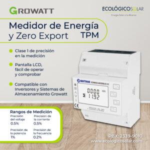 Medidor de energía TPM - Growatt Guatemala