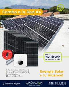 KIT DE ENERGIA SOLAR 4 A LA RED GUATEMALA 