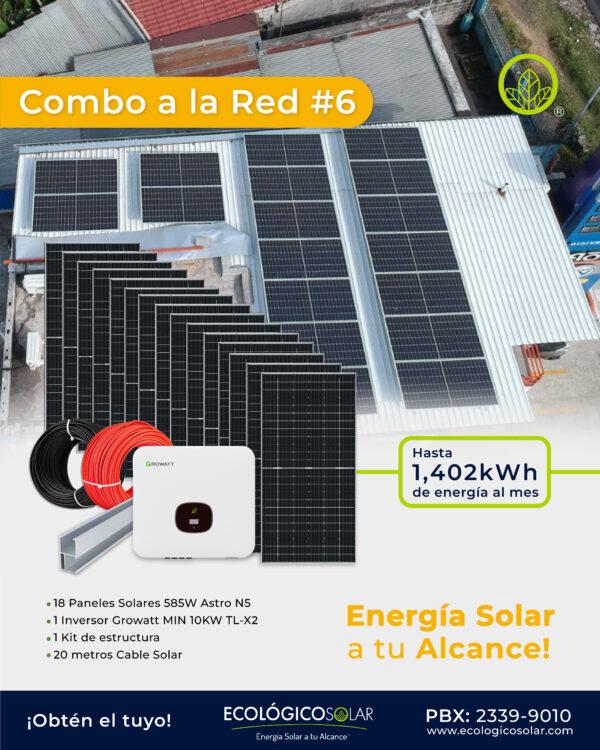 KIT DE ENERGIA SOLAR 6 ENERGIA SOLAR GUATEMALA